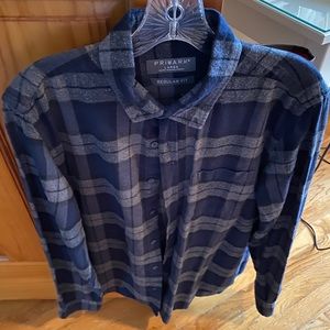 Men’s Primark Plaid Shirt Size Large